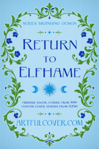 fantasy premade book cover design for indie authors by Artful Cover